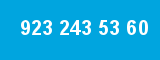 923 243 53 60